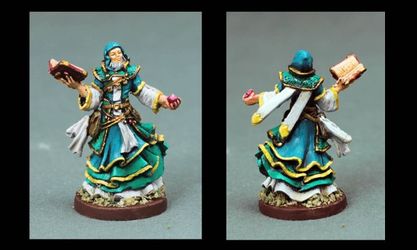 Painted mini by Sandra Borges