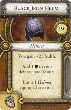 Black Iron Helm