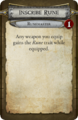 Runemaster skill Inscribe Rune.